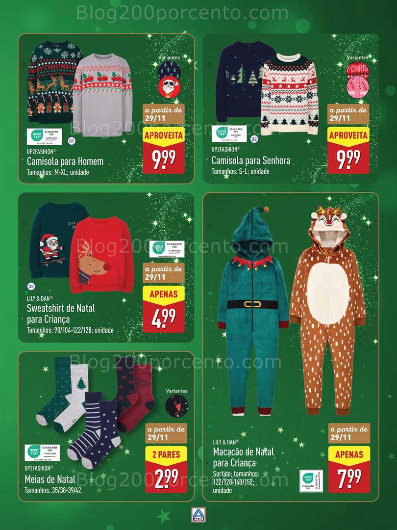 Antevisão Folheto ALDI Natal Promoções a partir de 28 novembro