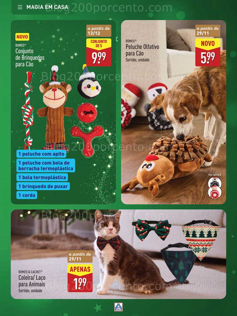 Antevisão Folheto ALDI Natal Promoções a partir de 28 novembro