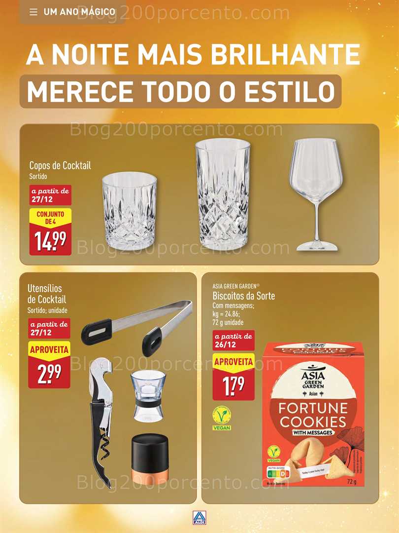 Antevisão Folheto ALDI Natal Promoções a partir de 28 novembro