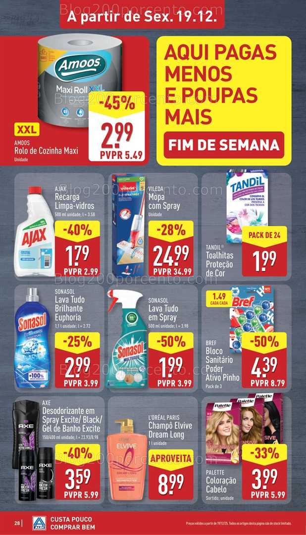 Antevisão Folheto ALDI Promoções de 15 a 21 dezembro