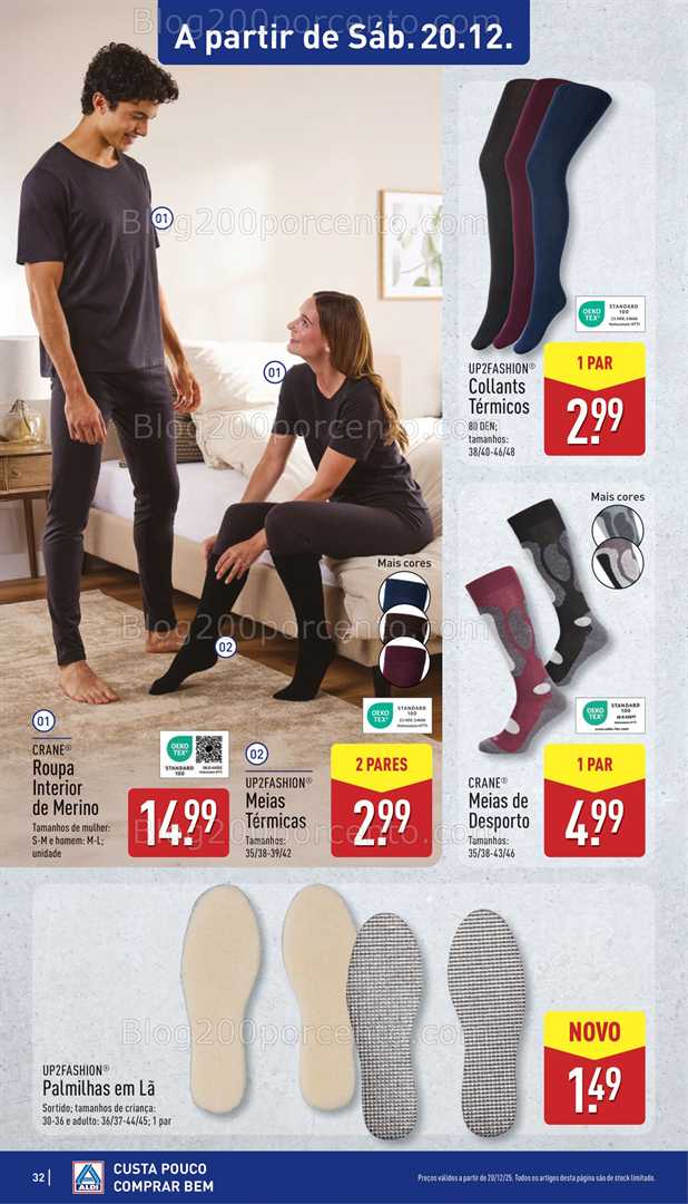 Antevisão Folheto ALDI Bazar Promoções de 20 a 21 dezembro