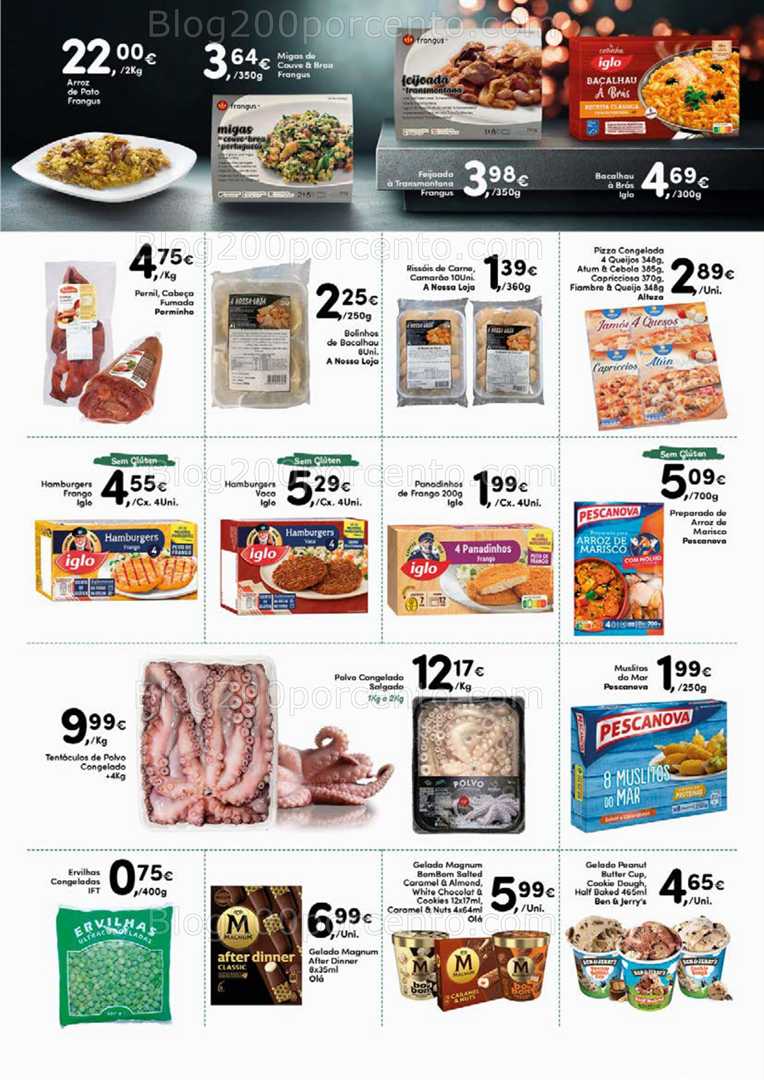 Antevisão Folheto A NOSSA LOJA Natal Promoções de 5 a 31 dezembro