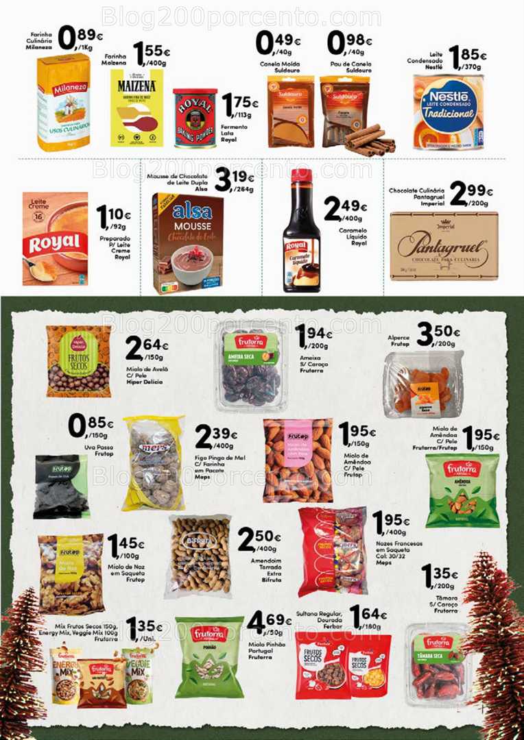 Antevisão Folheto A NOSSA LOJA Natal Promoções de 5 a 31 dezembro