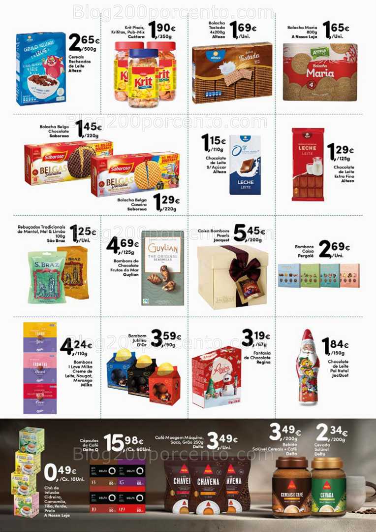 Antevisão Folheto A NOSSA LOJA Natal Promoções de 5 a 31 dezembro