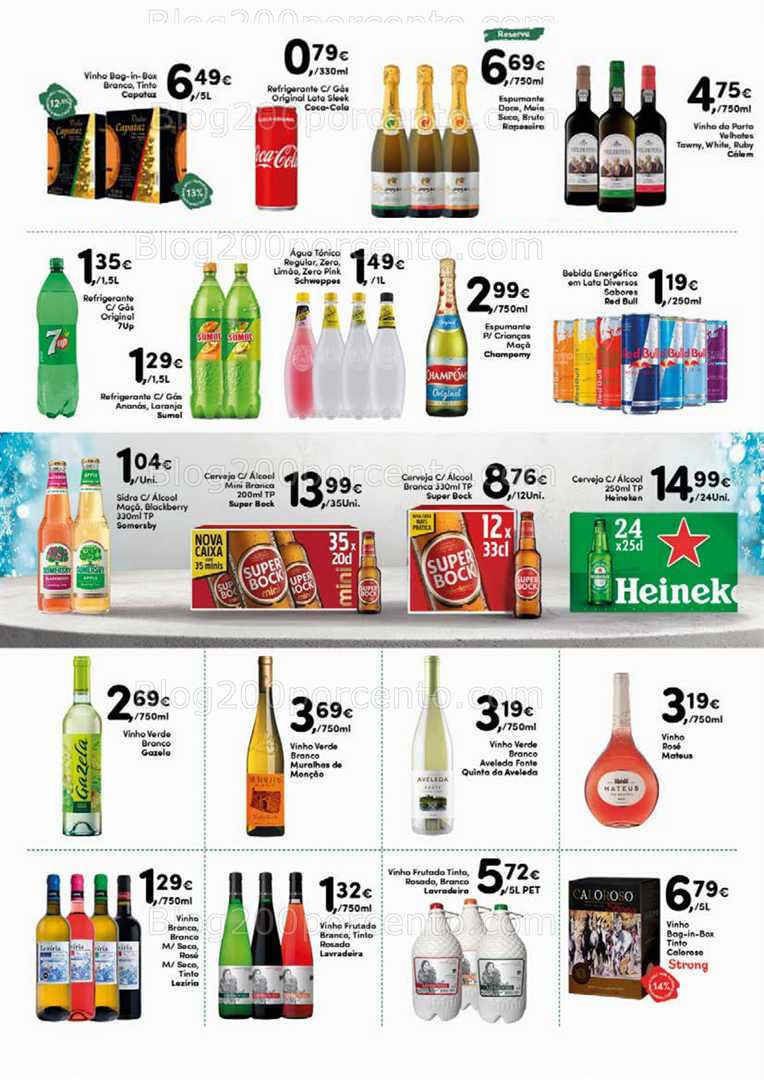 Antevisão Folheto A NOSSA LOJA Natal Promoções de 5 a 31 dezembro