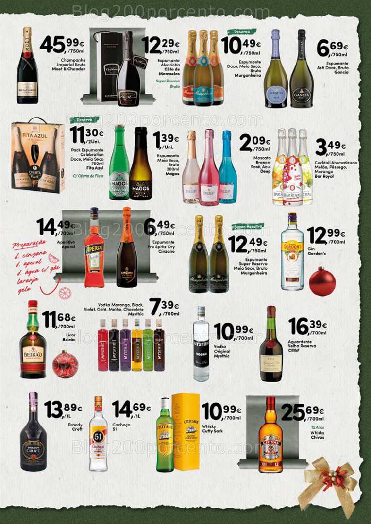 Antevisão Folheto A NOSSA LOJA Natal Promoções de 5 a 31 dezembro