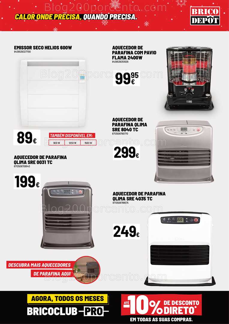 Antevisão Folheto BRICO DEPÔT Natal Promoções de 5 dezembro a 1 janeiro