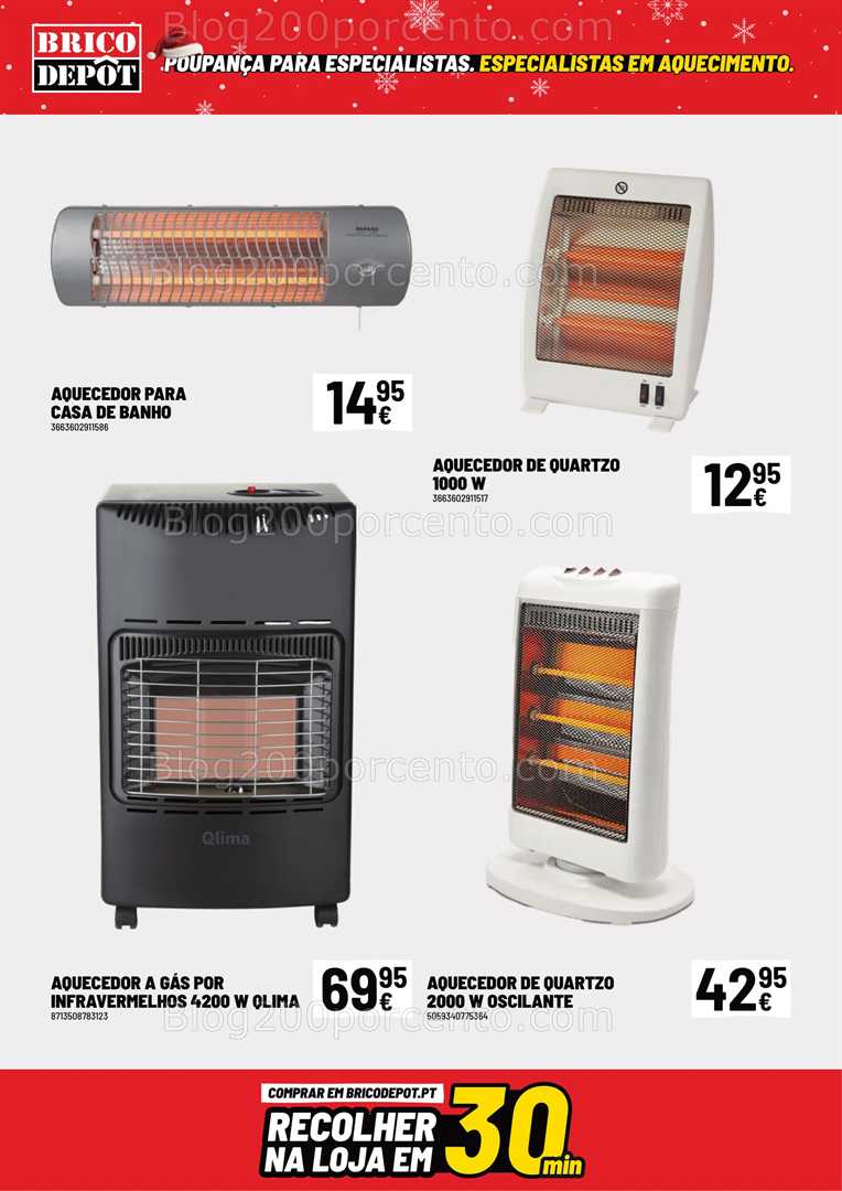 Antevisão Folheto BRICO DEPÔT Natal Promoções de 5 dezembro a 1 janeiro