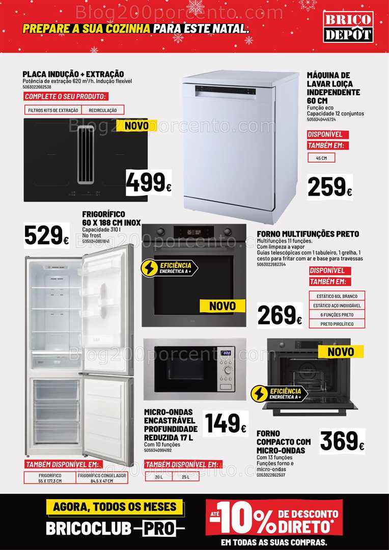 Antevisão Folheto BRICO DEPÔT Natal Promoções de 5 dezembro a 1 janeiro