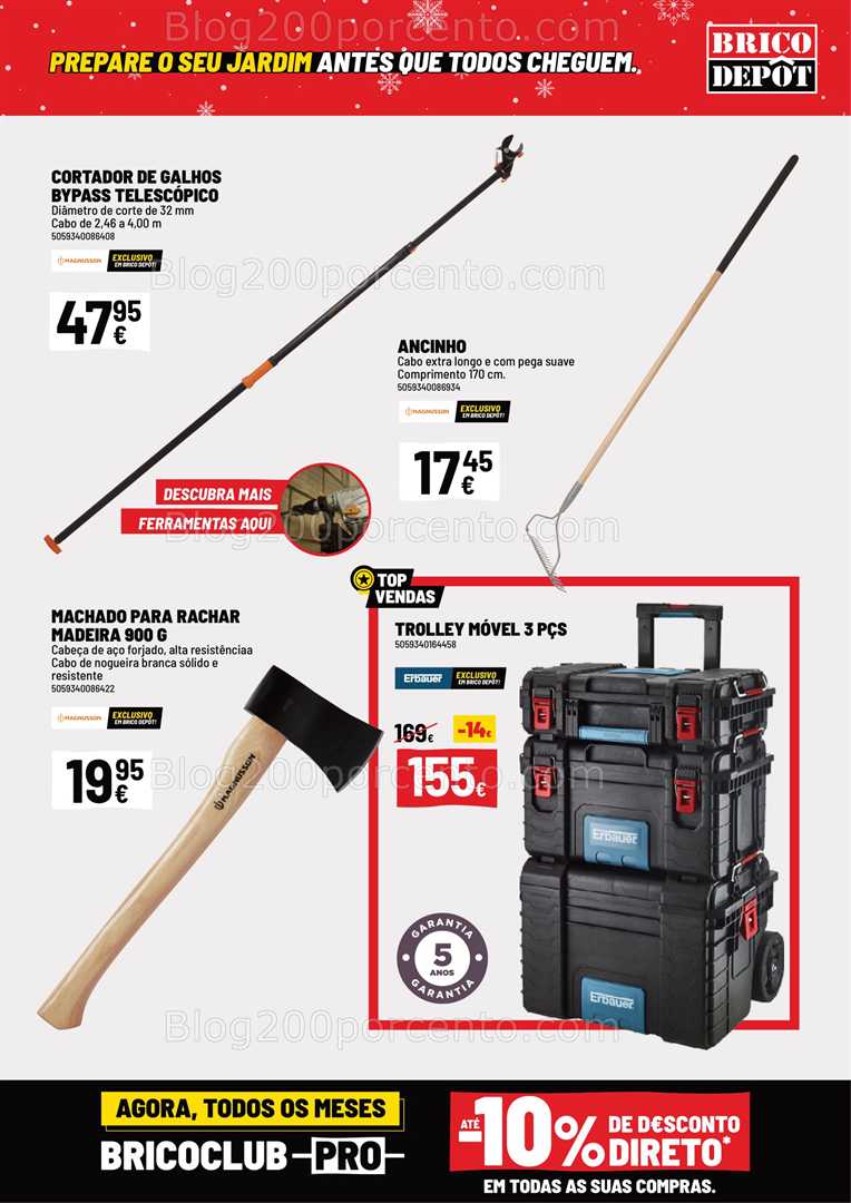 Antevisão Folheto BRICO DEPÔT Natal Promoções de 5 dezembro a 1 janeiro