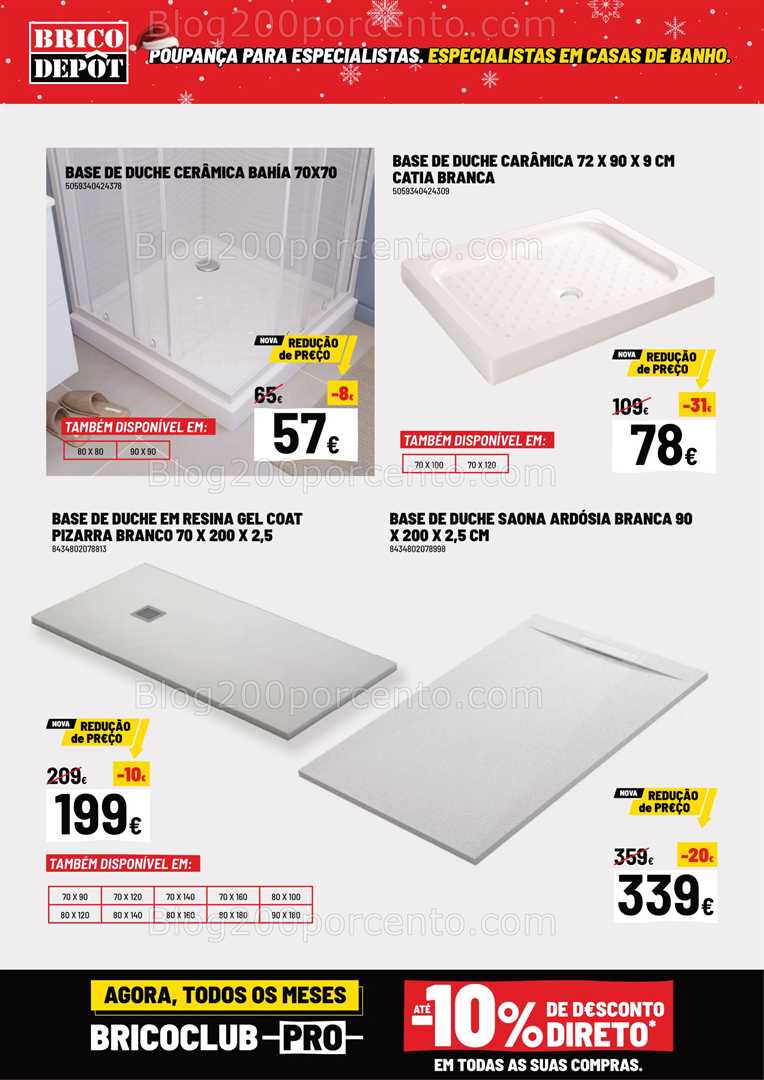 Antevisão Folheto BRICO DEPÔT Natal Promoções de 5 dezembro a 1 janeiro