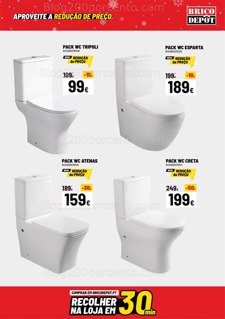 Antevisão Folheto BRICO DEPÔT Natal Promoções de 5 dezembro a 1 janeiro