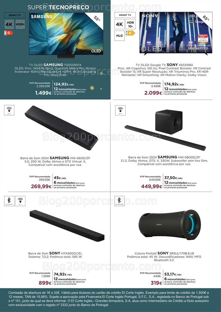 Antevisão Folheto EL CORTE INGLÉS Promoções de 5 a 17 dezembro