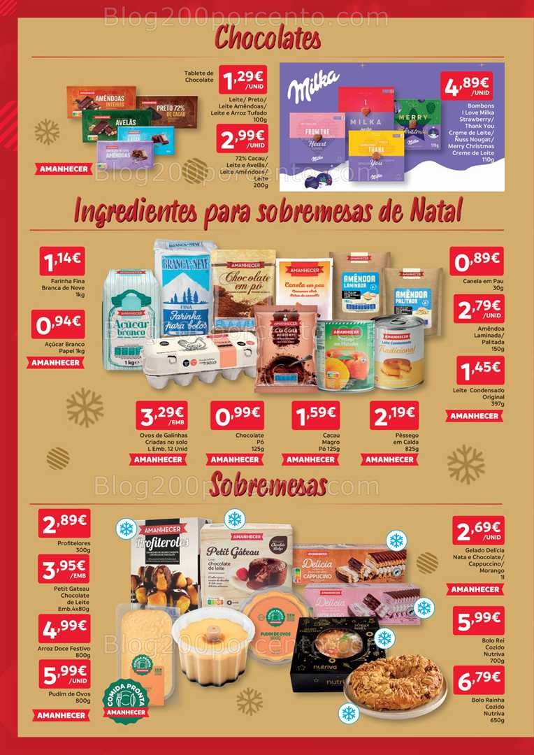 Antevisão Folheto AMANHECER Promoções de 11 a 17 dezembro