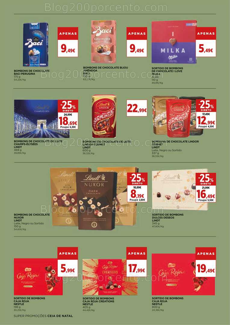 Antevisão Folheto EL CORTE INGLÉS Natal Promoções de 5 a 24 dezembro