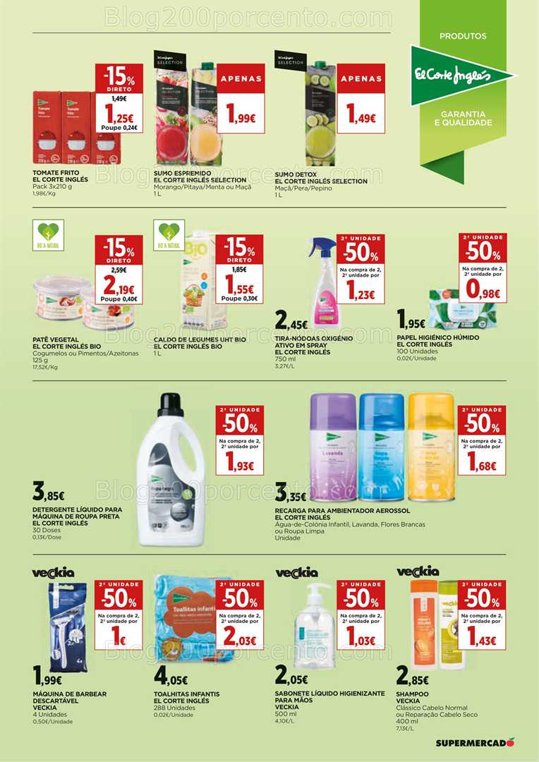 Antevisão Folheto EL CORTE INGLÉS Natal Promoções de 5 a 24 dezembro