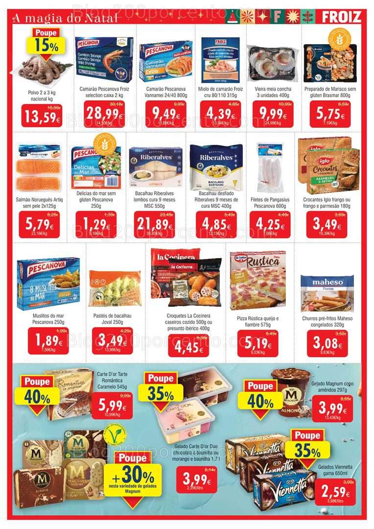 Antevisão Folheto  Promoções de 3 a 17 dezembro