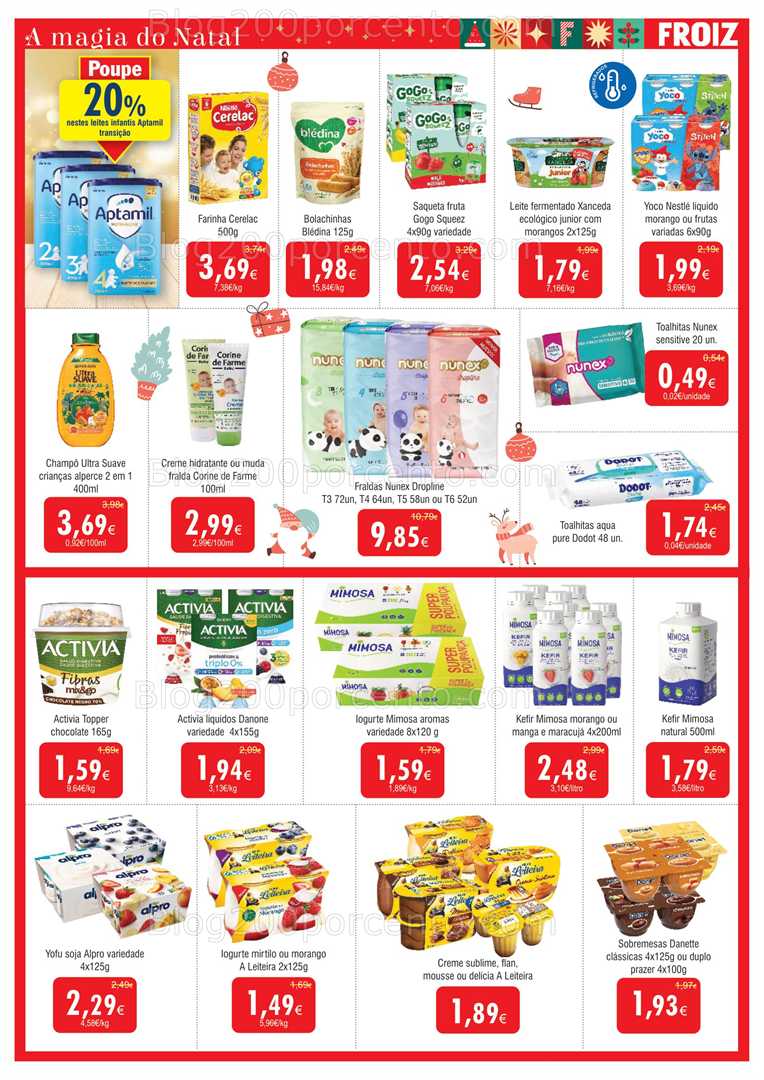 Antevisão Folheto  Promoções de 3 a 17 dezembro