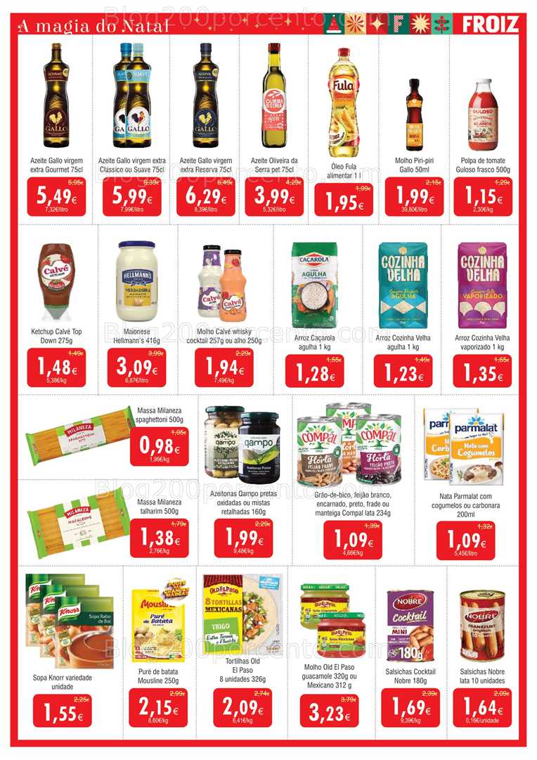 Antevisão Folheto  Promoções de 3 a 17 dezembro