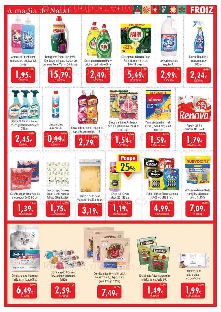 Antevisão Folheto  Promoções de 3 a 17 dezembro