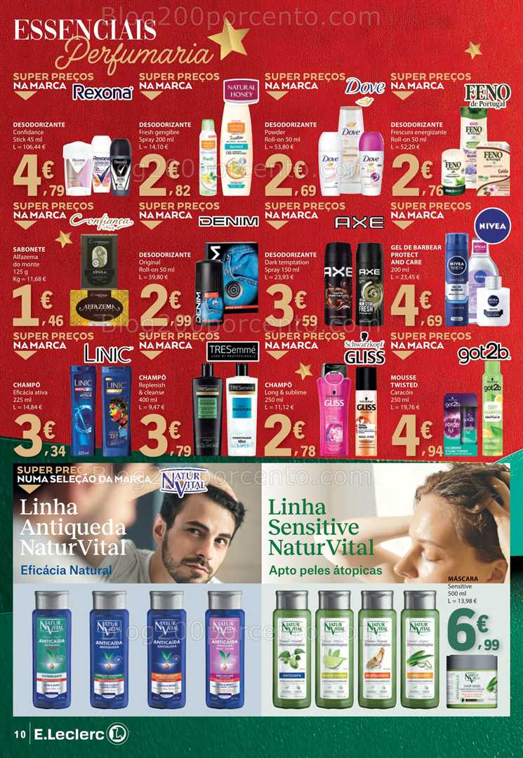 Antevisão Folheto E-LECLERC Natal Alimentar Promoções de 2 a 31 dezembro