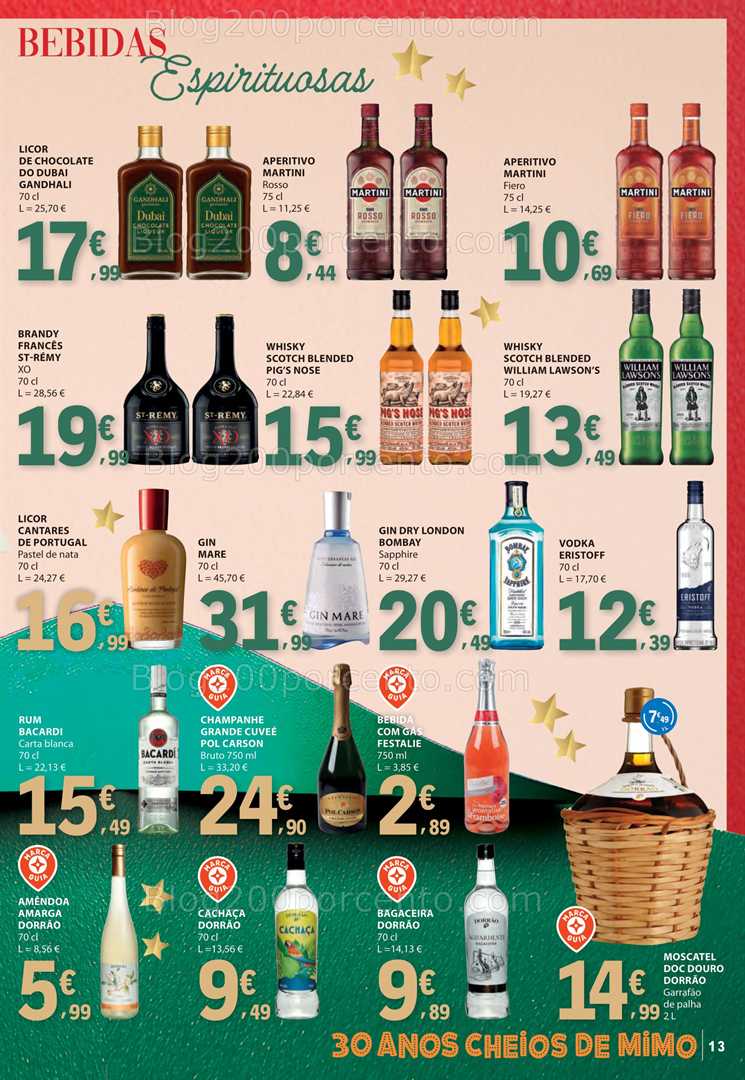 Antevisão Folheto E-LECLERC Natal Alimentar Promoções de 2 a 31 dezembro