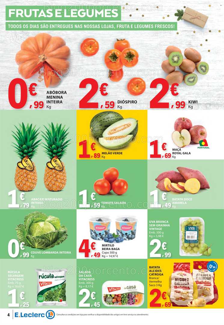 Antevisão Folheto E-LECLERC Promoções de 11 a 17 dezembro