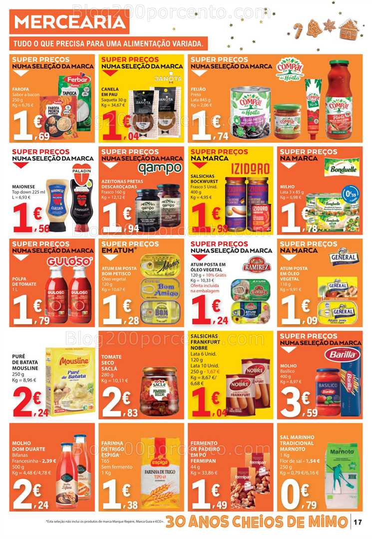 Antevisão Folheto E-LECLERC Promoções de 11 a 17 dezembro