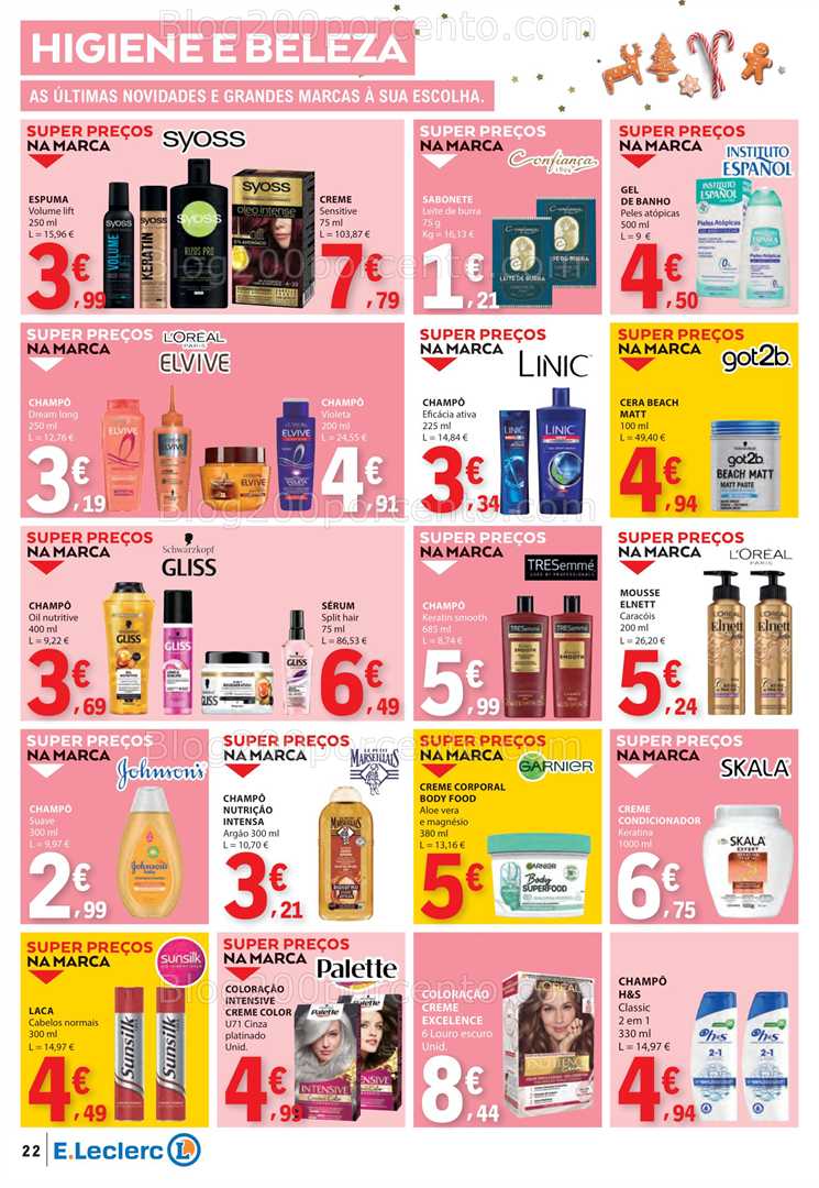 Antevisão Folheto E-LECLERC Promoções de 11 a 17 dezembro