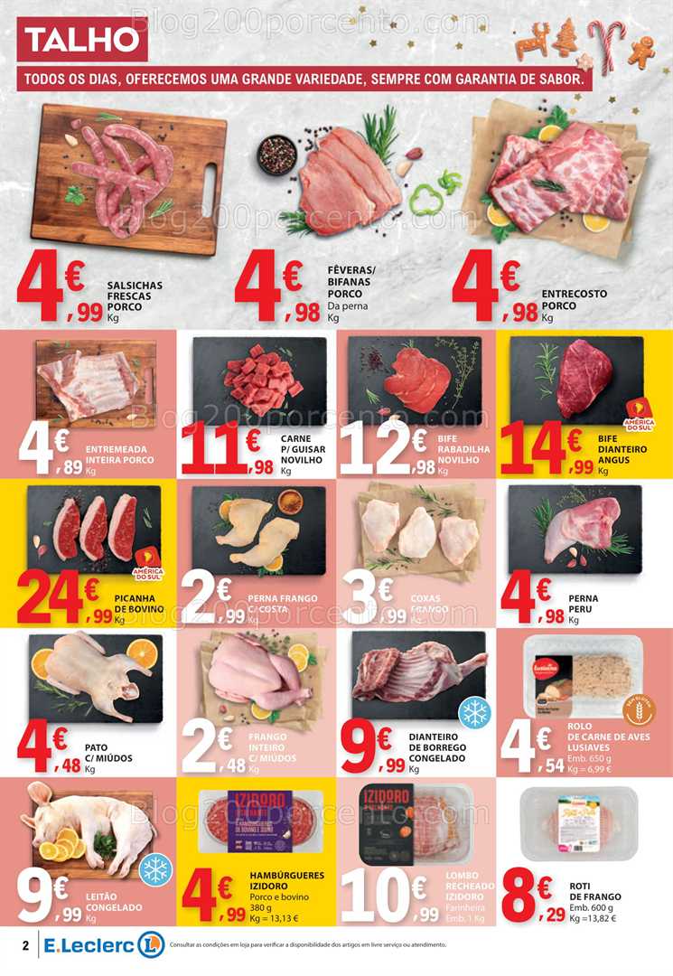 Antevisão Folheto E-LECLERC Promoções de 4 a 10 dezembro