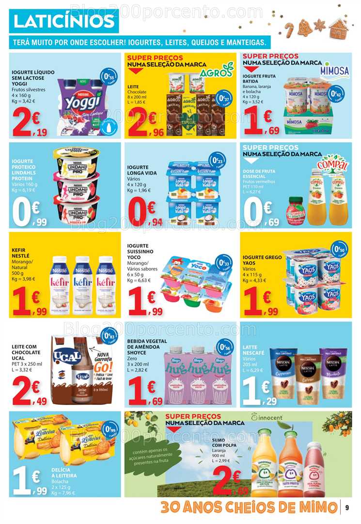 Antevisão Folheto E-LECLERC Promoções de 4 a 10 dezembro