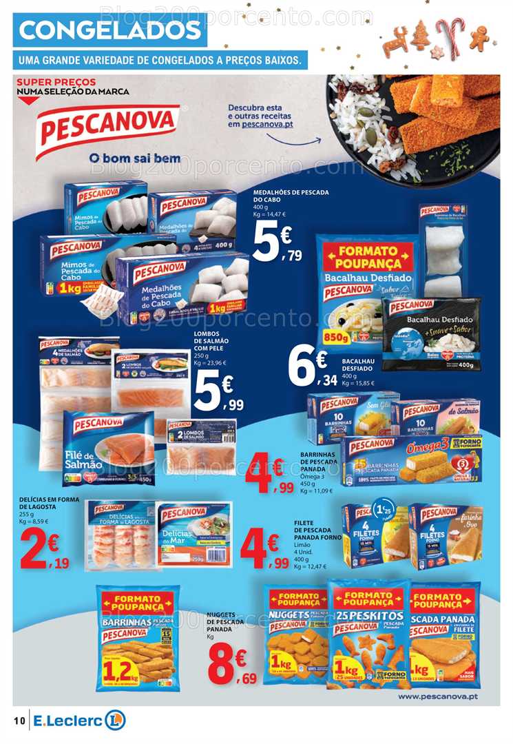 Antevisão Folheto E-LECLERC Promoções de 4 a 10 dezembro