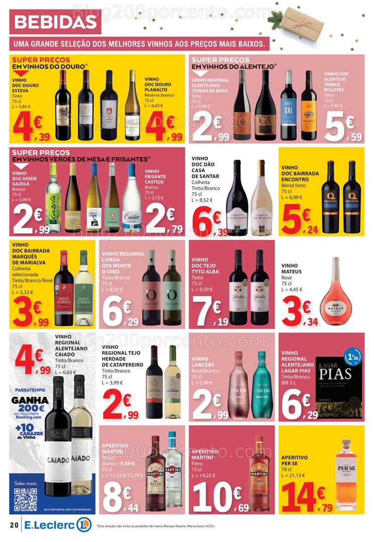 Antevisão Folheto E-LECLERC Promoções de 4 a 10 dezembro