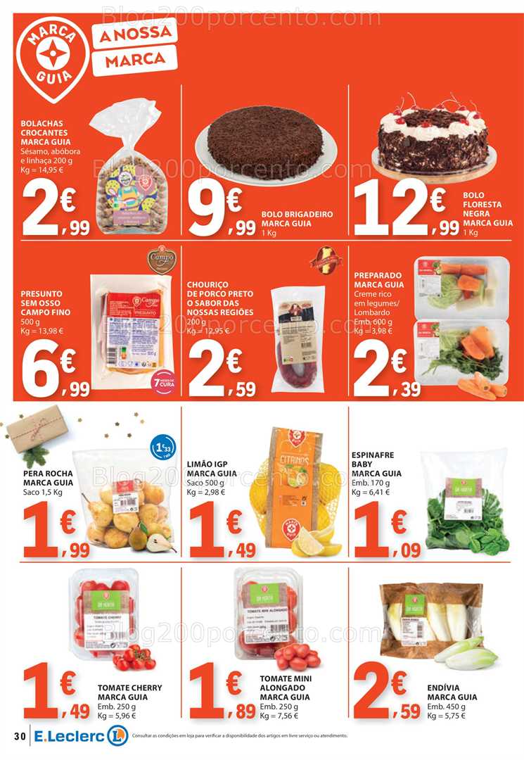 Antevisão Folheto E-LECLERC Promoções de 4 a 10 dezembro