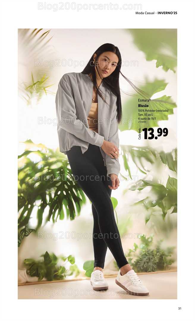 Antevisão Folheto LIDL Moda Esmara Inverno Promoções de 28 novembro a 3 fevereiro