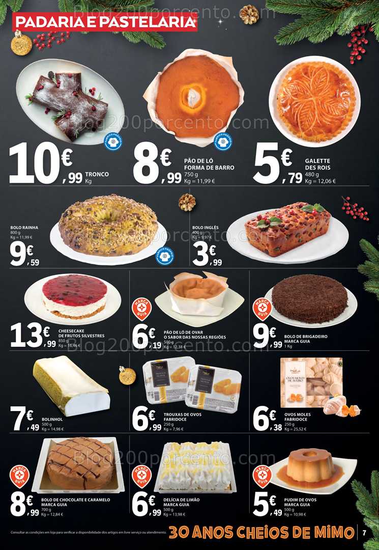 Antevisão Folheto E-LECLERC Natal Alimentar Promoções de 9 a 24 dezembro