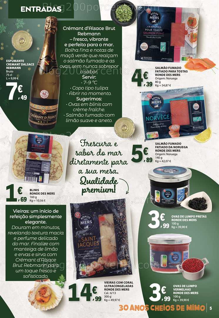 Antevisão Folheto E-LECLERC Especial Natal Marcas Próprias Promoções de 2 a 31 dezembro