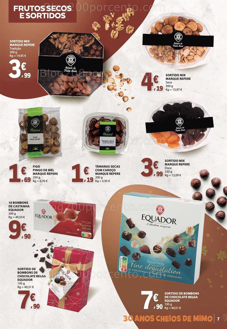 Antevisão Folheto E-LECLERC Especial Natal Marcas Próprias Promoções de 2 a 31 dezembro