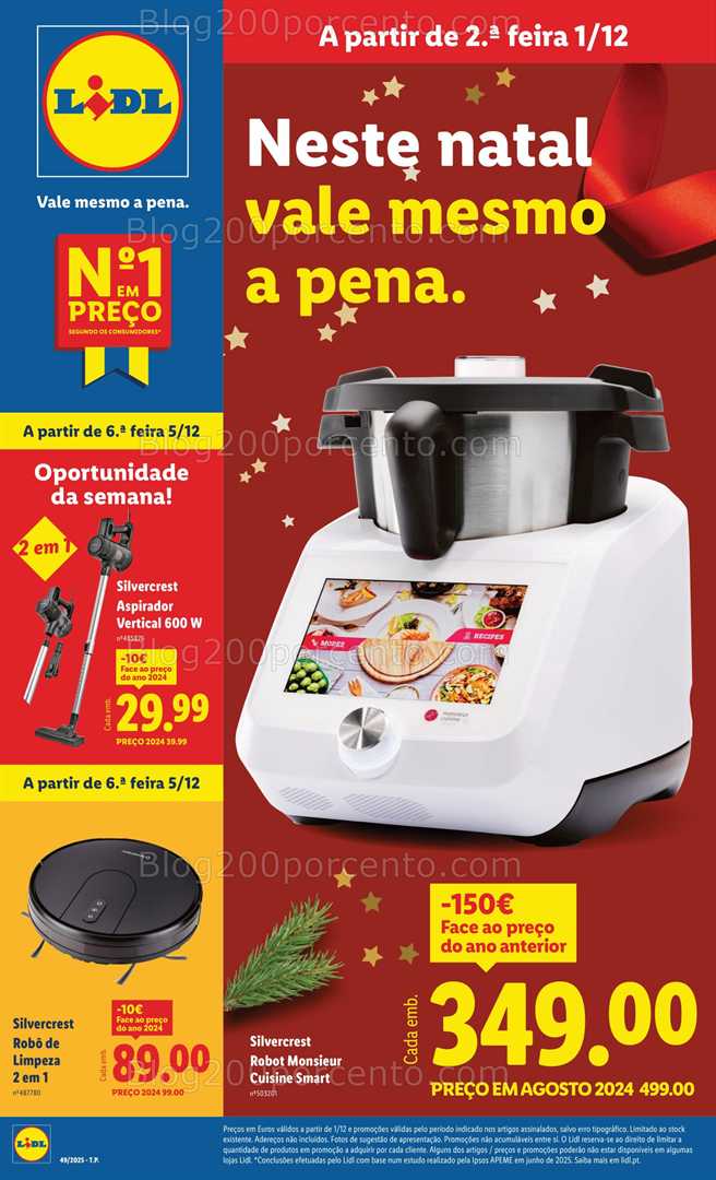 Antevisão Folheto LIDL Bazar Promoções de 1 a 11 dezembro - Edição Digital