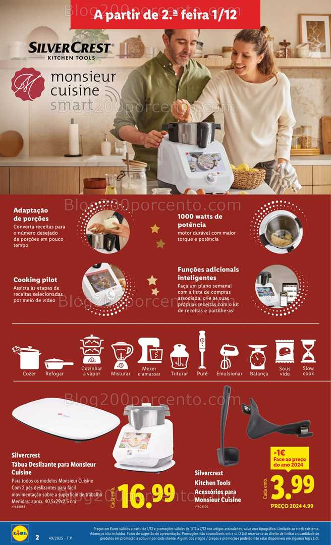 Antevisão Folheto LIDL Bazar Promoções de 1 a 11 dezembro - Edição Digital