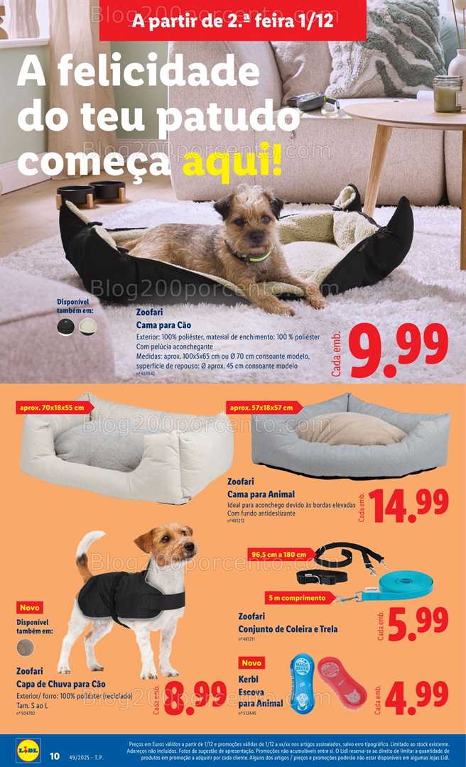 Antevisão Folheto LIDL Bazar Promoções de 1 a 11 dezembro - Edição Digital