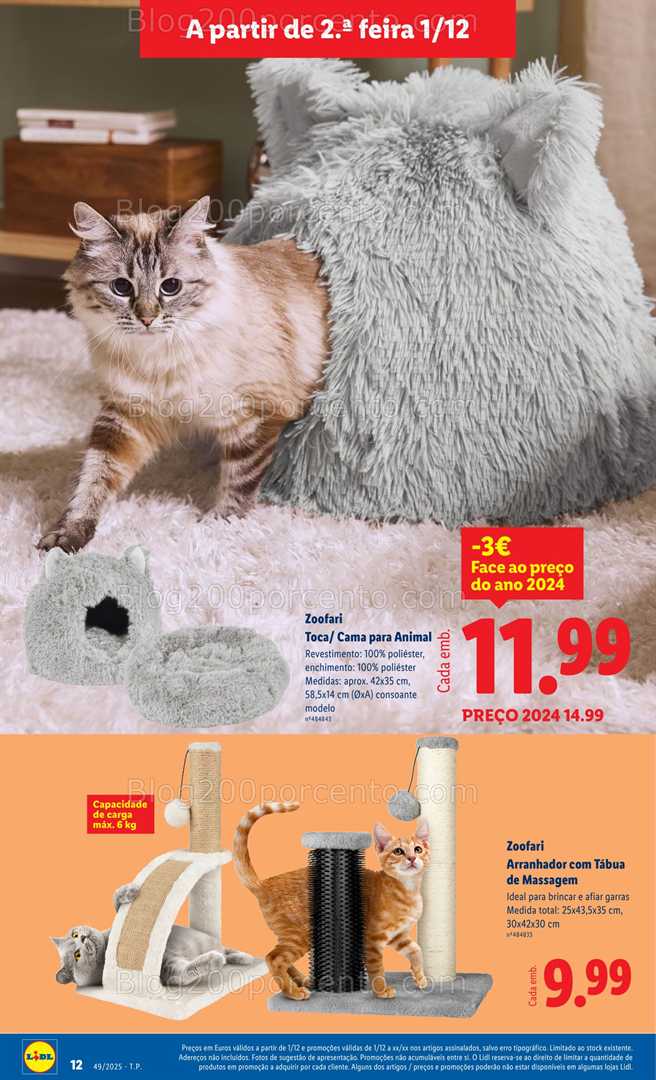 Antevisão Folheto LIDL Bazar Promoções de 1 a 11 dezembro - Edição Digital