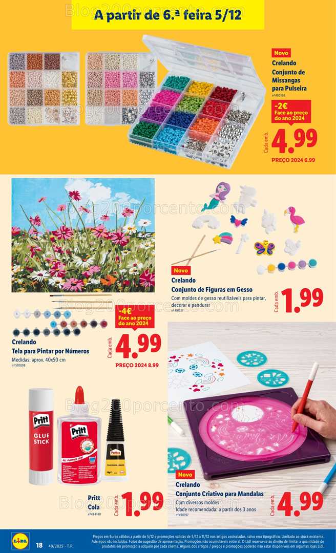 Antevisão Folheto LIDL Bazar Promoções de 1 a 11 dezembro - Edição Digital