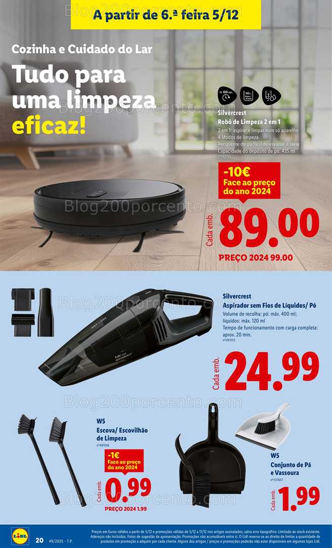 Antevisão Folheto LIDL Bazar Promoções de 1 a 11 dezembro - Edição Digital
