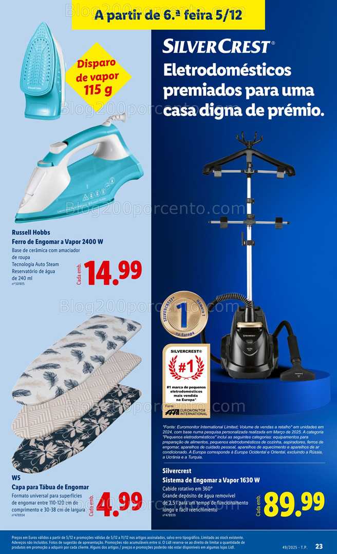 Antevisão Folheto LIDL Bazar Promoções de 1 a 11 dezembro - Edição Digital