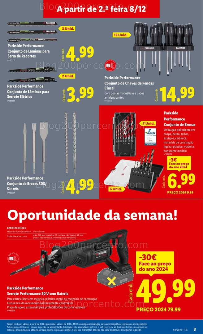 Antevisão Folheto LIDL Bazar Promoções de 8 a 18 dezembro - Edição Digital