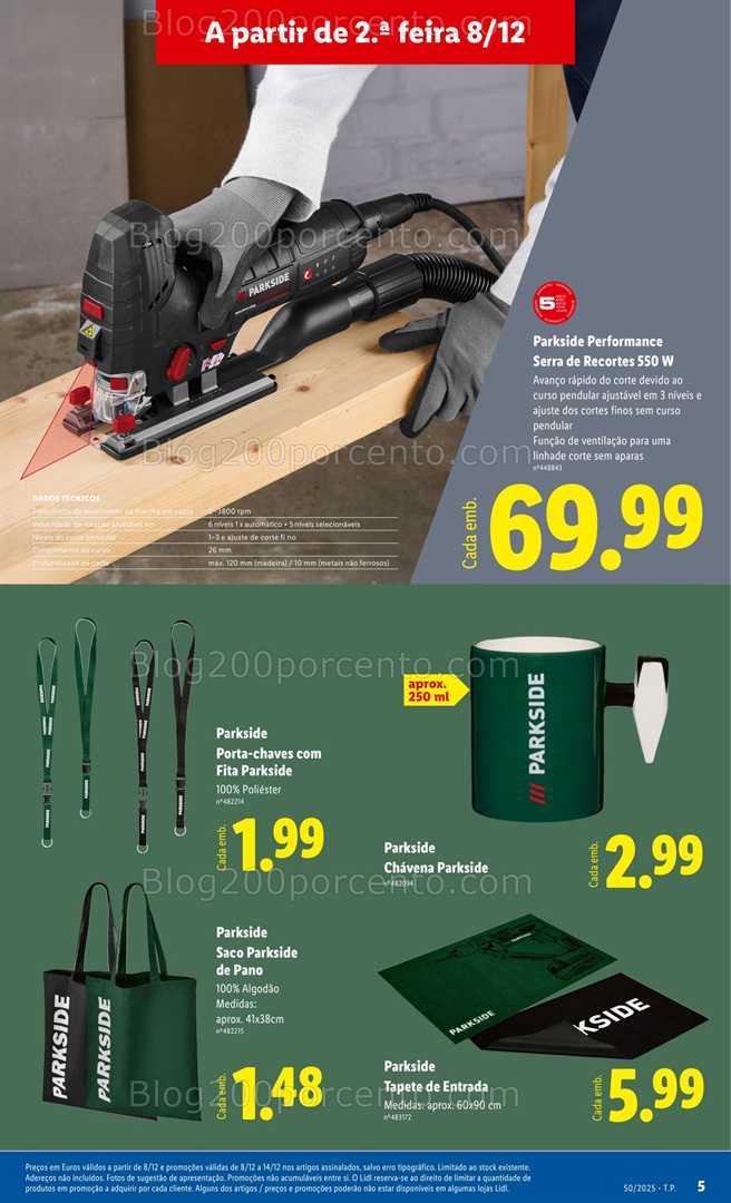 Antevisão Folheto LIDL Bazar Promoções de 8 a 18 dezembro - Edição Digital