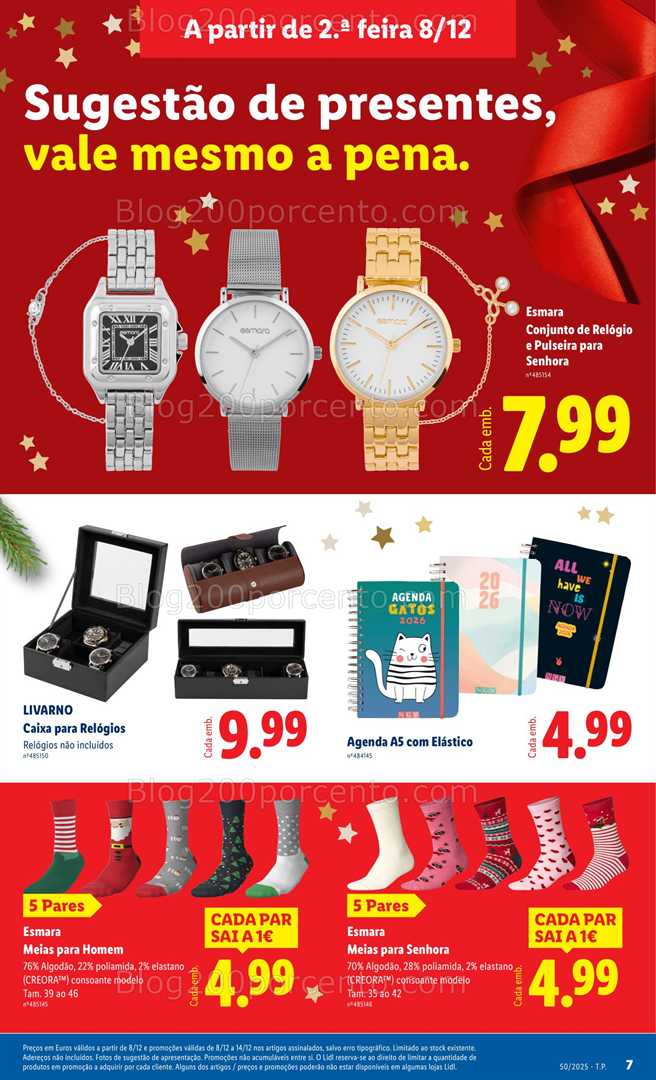 Antevisão Folheto LIDL Bazar Promoções de 8 a 18 dezembro - Edição Digital