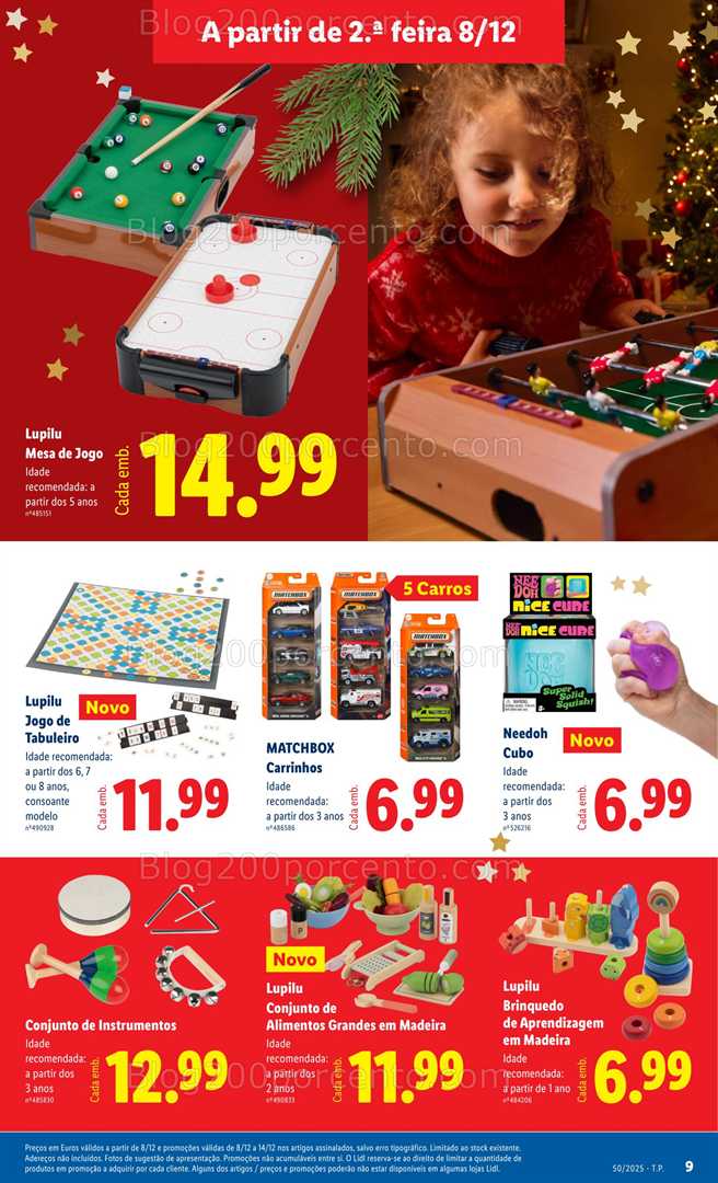 Antevisão Folheto LIDL Bazar Promoções de 8 a 18 dezembro - Edição Digital