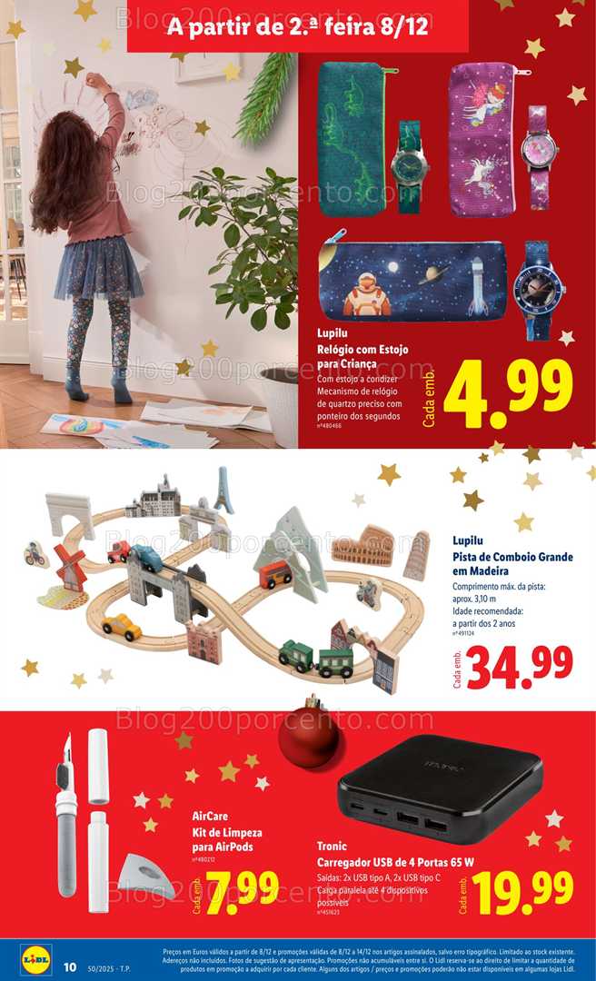 Antevisão Folheto LIDL Bazar Promoções de 8 a 18 dezembro - Edição Digital